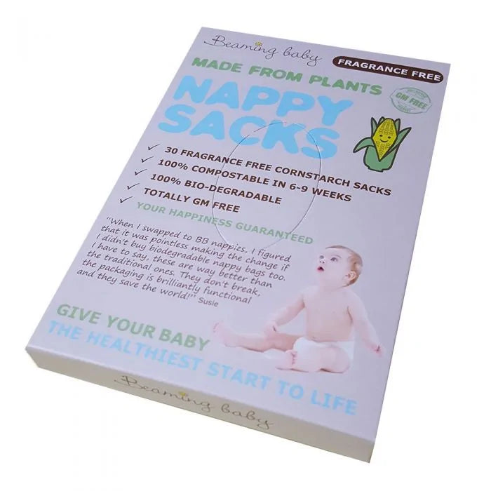 Corn starch nappy sacks
