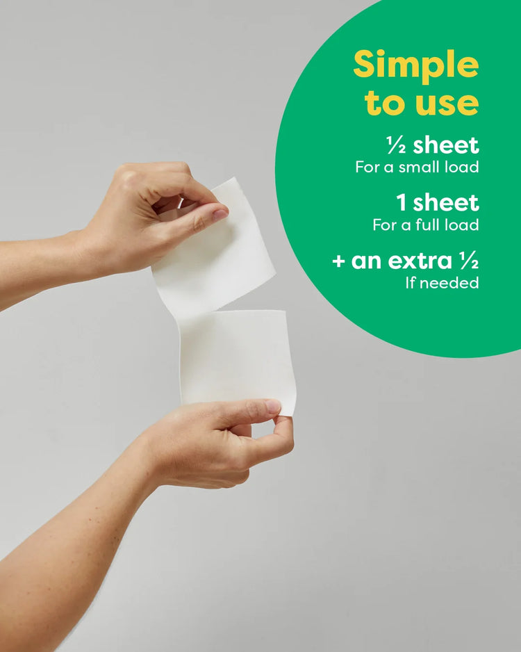 Bright & Mighty Eco-Friendly Laundry Sheets