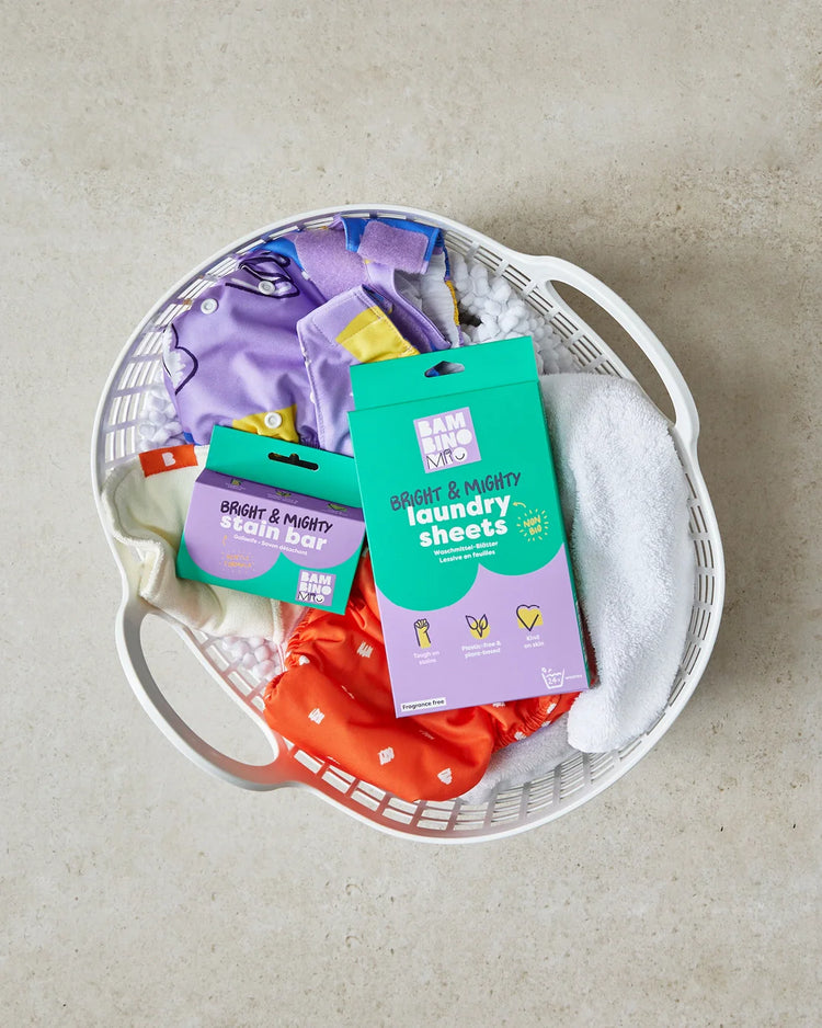 Bright & Mighty Eco-Friendly Laundry Sheets