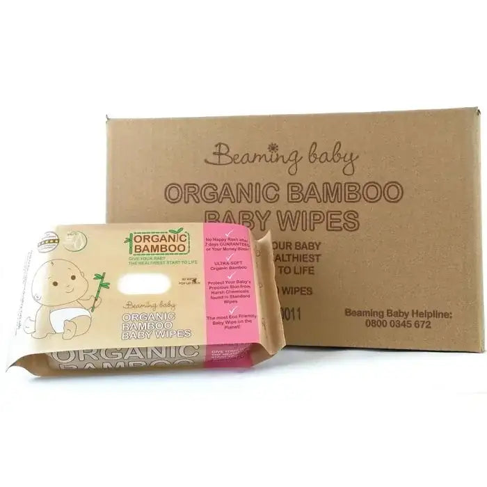 Beaming Baby organic bamboo eco wipes