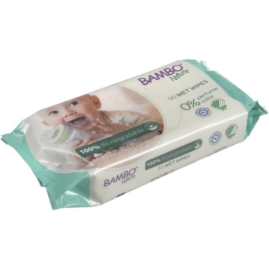 Bambo Nature Biodegradable Eco Baby wipes