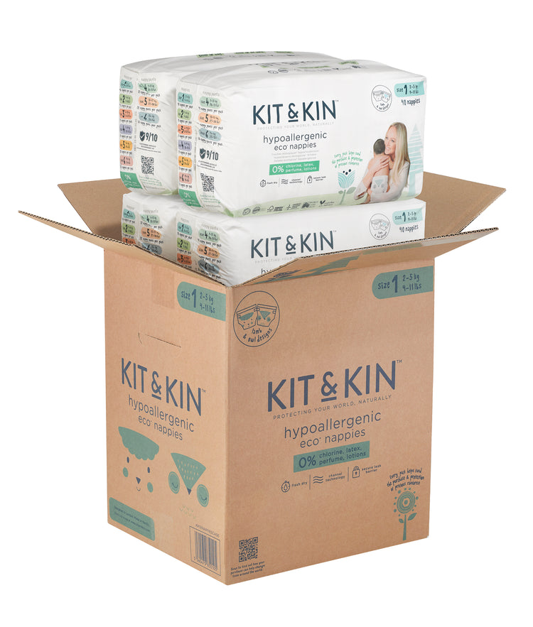 Kit and Kin eco nappies