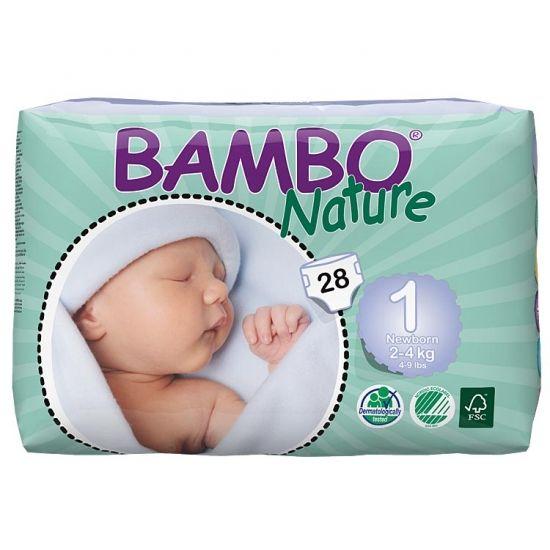 Eco disposable nappies - size 1