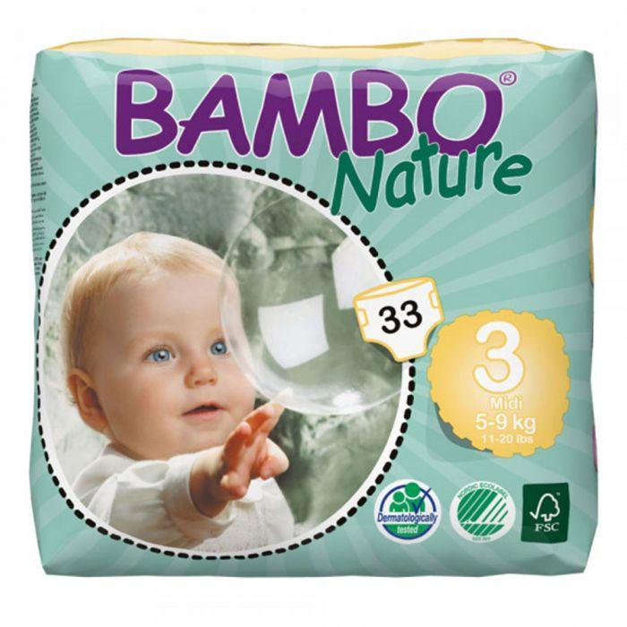 Eco disposable nappies - size 3