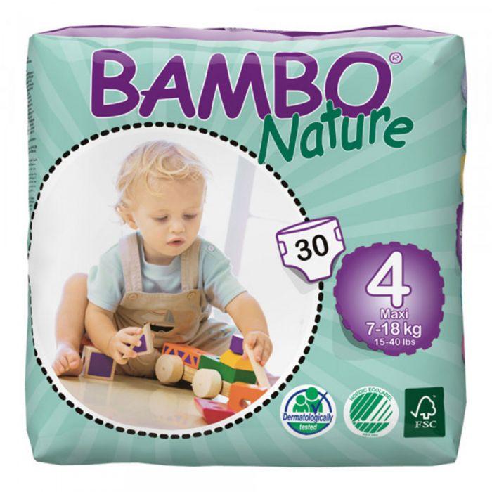 Eco disposable nappies - size 4