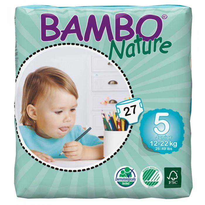 Eco disposable nappies - size 5
