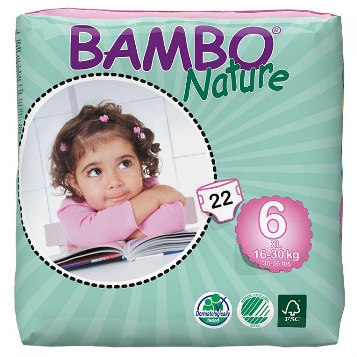 Eco disposable nappies - size 6