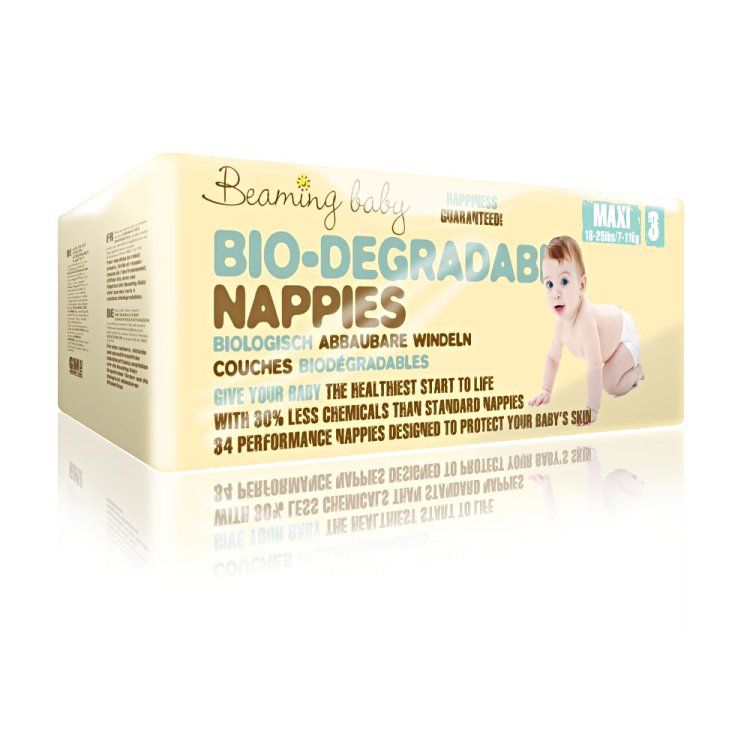 Biodegradable nappies - size 3 