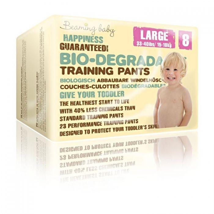 Eco friendly disposable nappies - size 8
