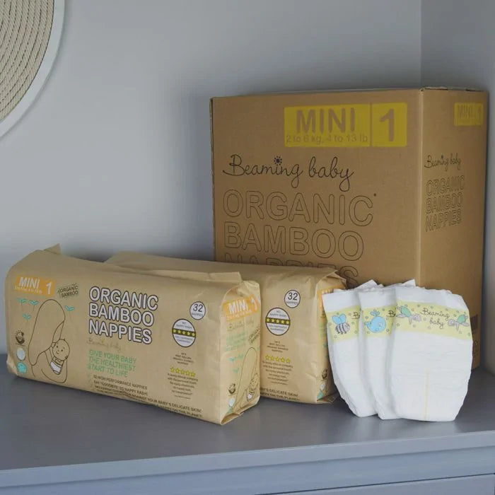 Beaming Baby organic bamboo nappies