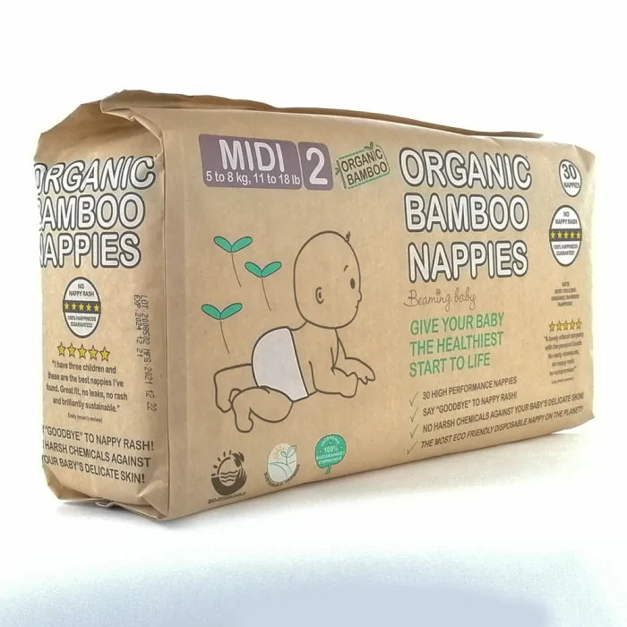 Beaming Baby organic bamboo nappies