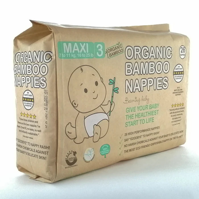 Beaming Baby organic bamboo nappies
