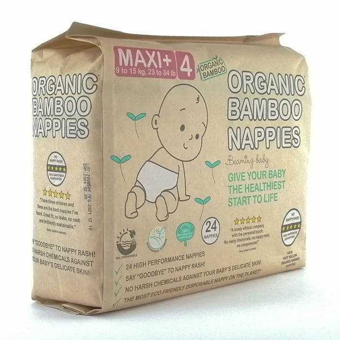 Beaming Baby organic bamboo nappies