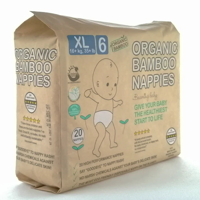 Beaming Baby organic bamboo nappies