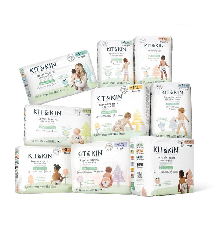 Kit and Kin eco nappies